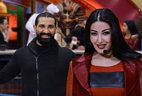 بالفيديو - سمية الخشاب تستنجد بزوجها.. والجمهور يسخر منها بعبارات قاسية