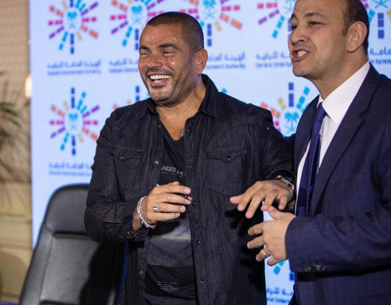 بالفيديو - عمرو دياب لعمرو أديب: 