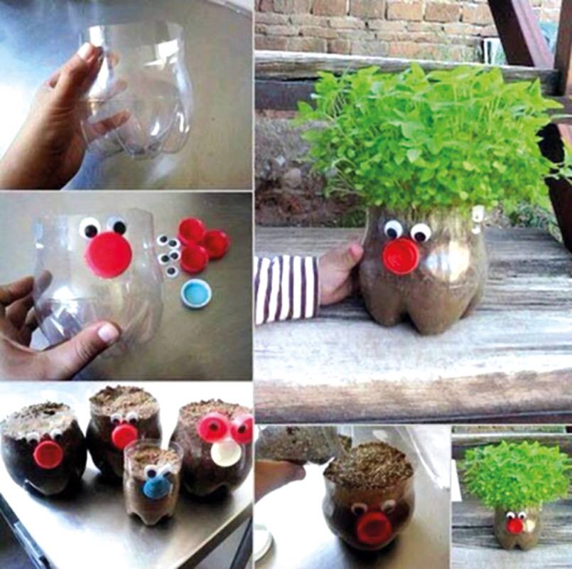 مارلين سليط
تحول النفايات الى قطع فنية