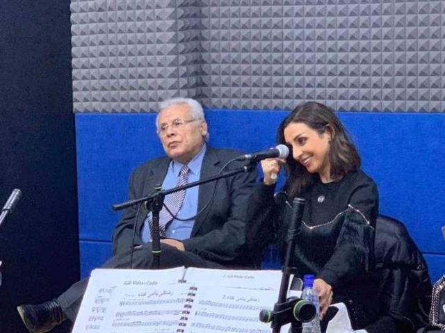 أنغام ووالدها