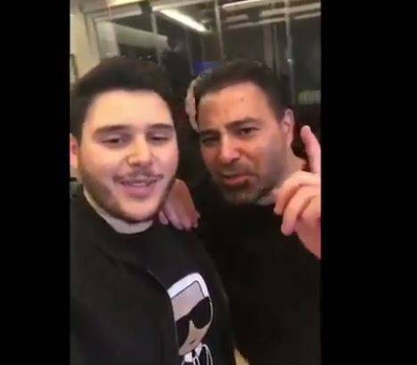 بالفيديو - رد فعل صاخب من عاصي الحلاني بعد فوز ابنه بـ