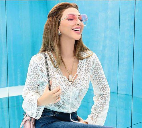 بالصور - ميريام فارس تستعرض رشاقتها بملابس كاشفة