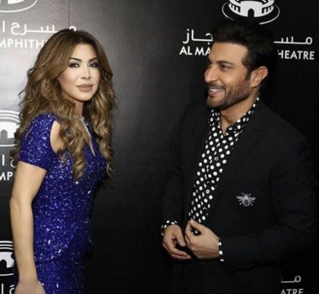 بالفيديو - بعد قبلة نجوى كرم.. هذا ما فعله ماجد المهندس مع نوال الزغبي في كواليس حفلهما