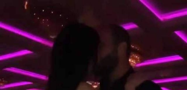 بالفيديو- قبلة حميمة بين سيرين عبد النور وزوجها تشعل المواقع