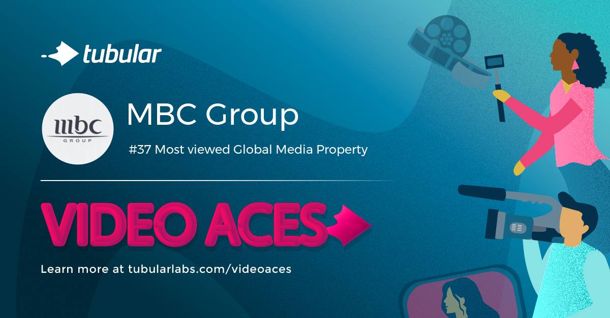 MBC تنافس عالمياً والأولى في الشرق الأوسط لأكبر عدد مُشاهدات فيديو  عن فئة 