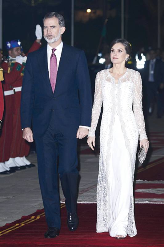 ملك وملكة إسبانيا 
في زيارة تاريخية إلى المغرب