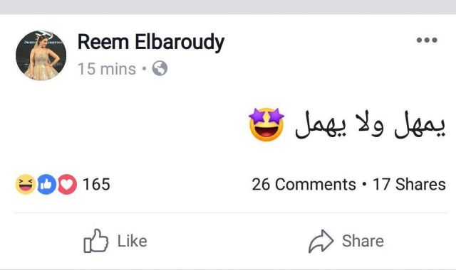 الحساب المزيف