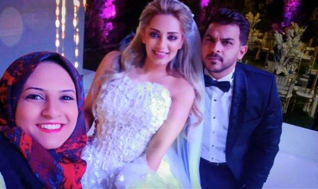 شاهدوا الفيديو والصور الأولى من حفل زفاف مي حلمي ومحمد رشاد