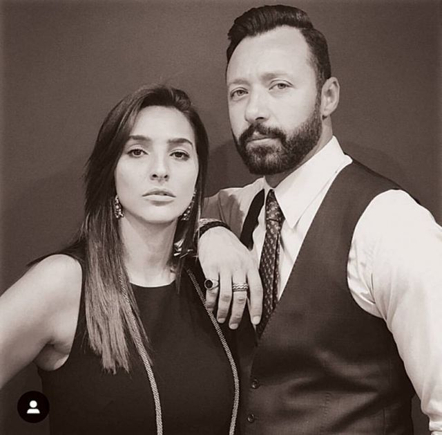 أحمد فهمي وزوجته