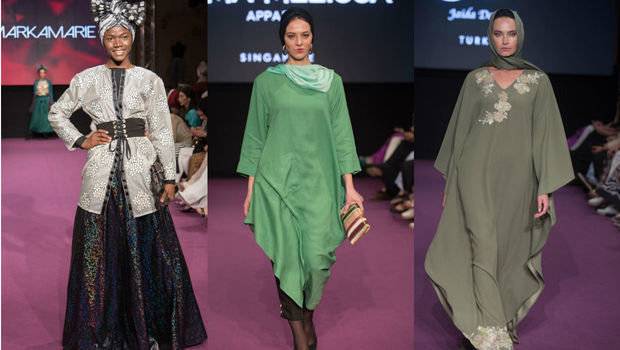 بالفيديو -  أسبوع الموضة المحتشمة في دبي