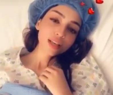 بعد طمأنة الجمهور على حالتها الصحية.. صابرين بورشيد تثير قلق الجميع بما قامت به