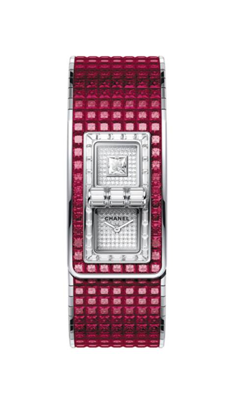 ساعة شانيل CHANEL الأحمر