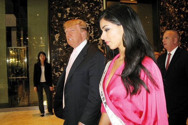 مع دونالد ترامب