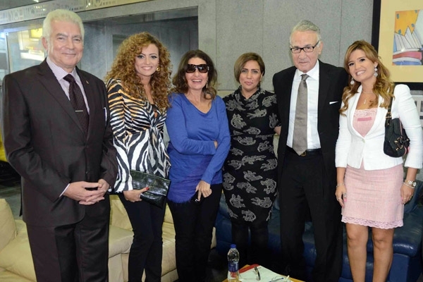 هنا شيحا وعزت أبو عوف ويسرا وبشرى ومحمود قابيل