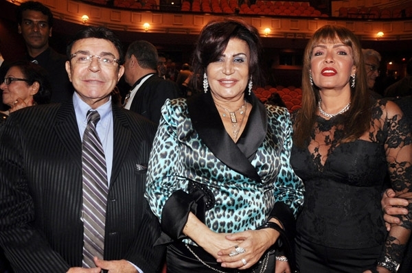 لوسي ونجوى فؤاد وسمير صبري