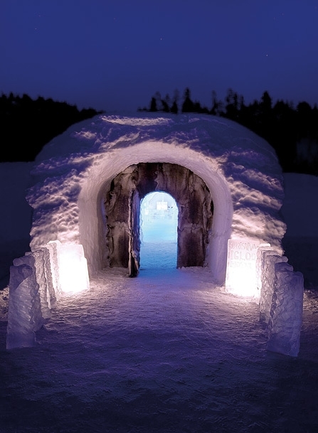 فندق سوريسنيفا إيغلو Sorrisniva Igloo Hotel في ألتا النروج