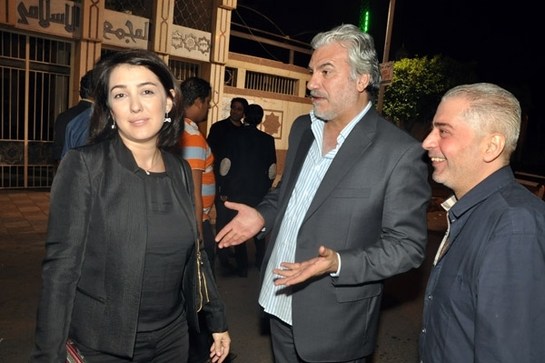 كندة علوش حرصت على الحضور