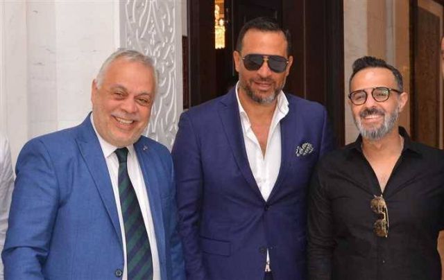 ماجد المصري مع أشرف زكي