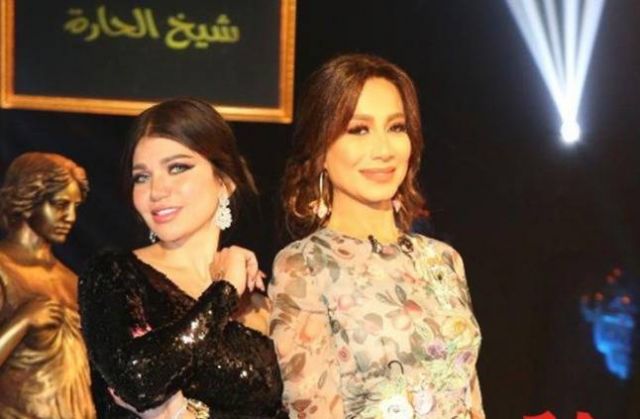 بسمة وهبة وياسمين الخطيب في شيخ الحارة