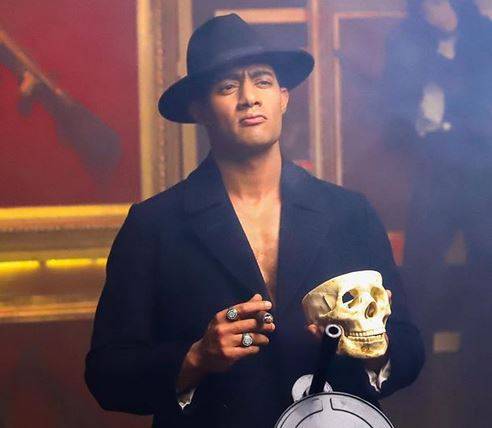 بالفيديو - هكذا احتفل محمد رمضان بيوم ميلاده مع طفليه