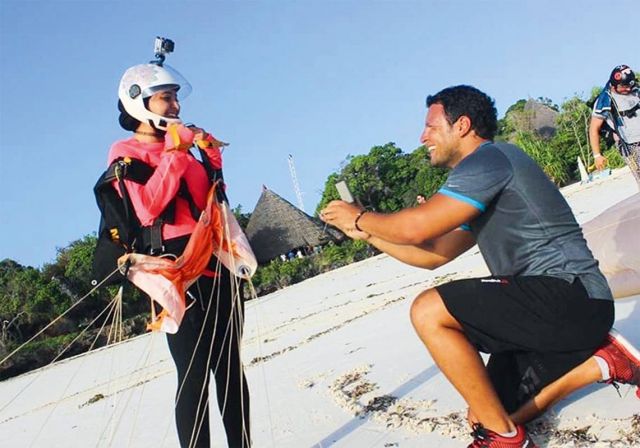 ندى عطية وزوجها طارق