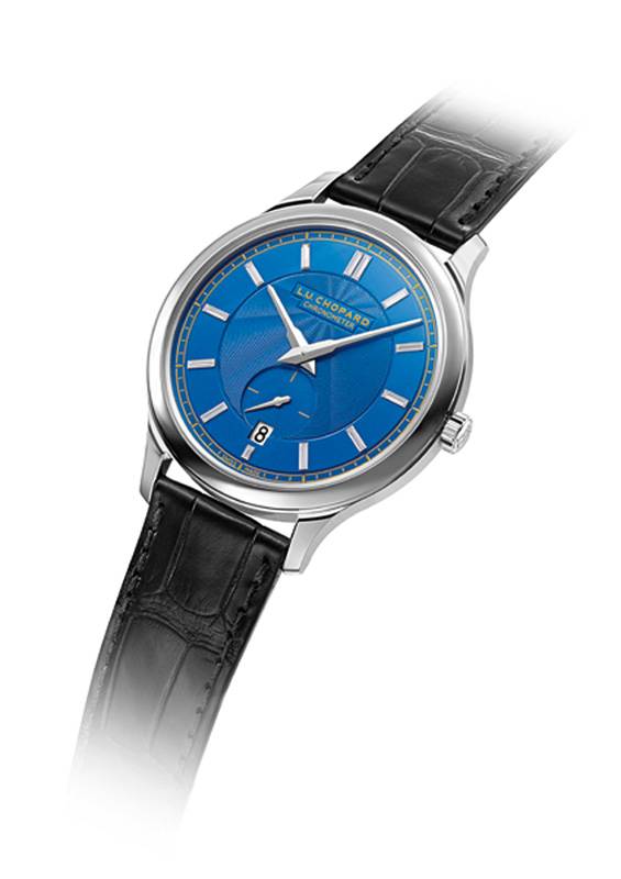 Editor’s Luxury Pick:
ساعة L.U.C XPS Azur من Chopard
تضفي ألق روح الريفييرا الفرنسية
