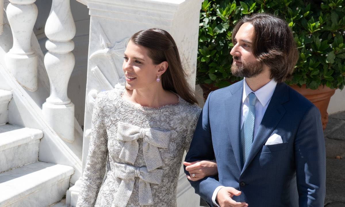 بالصور - زواج الأميرة شارلوت كاسيراغي من منتج لبناني الأصل