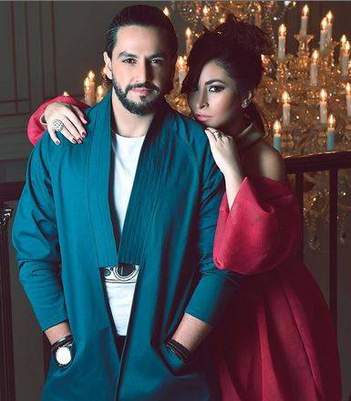 انتقادات قاسية لديما بياعة بسبب صورتها الرومنسية مع زوجها