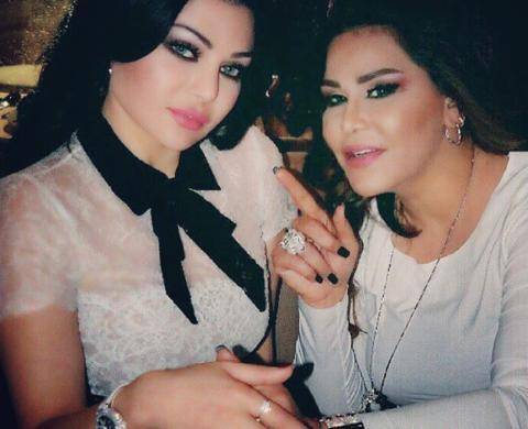 بعد مطالبتها بعدم الازعاج بسبب مرضها.. ماذا قالت أحلام لهيفاء وهبي؟