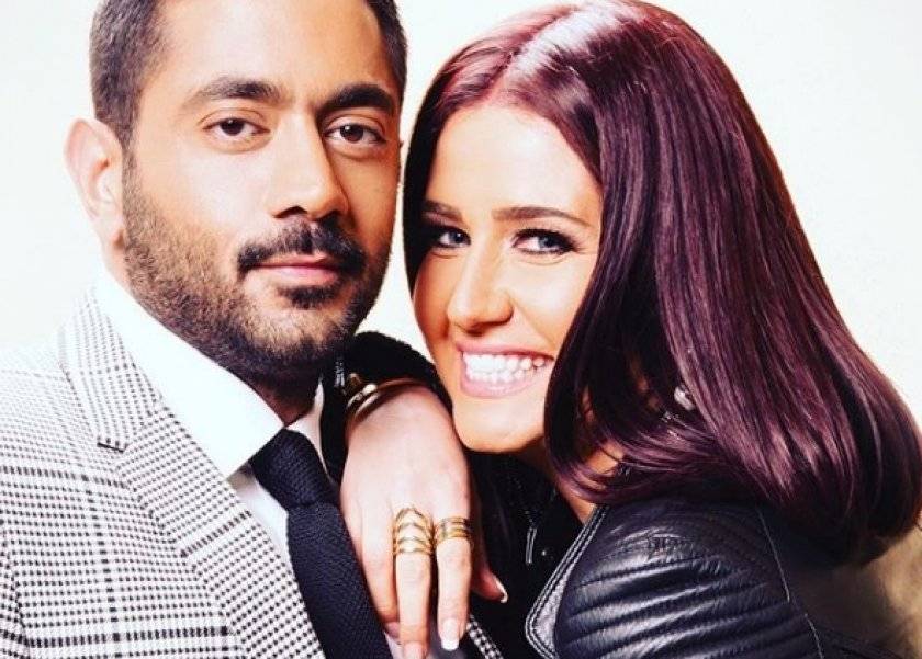 بالصور - هنا شيحة تحيّر الجميع بطبيعة علاقتها بزوجها أحمد فلوكس