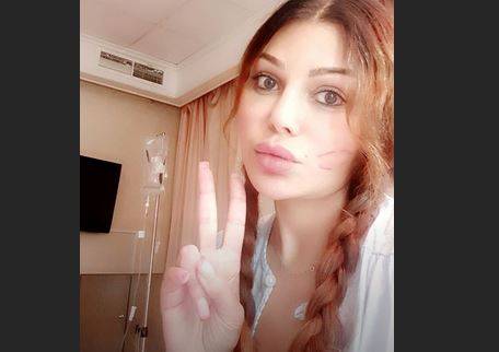 هيفاء وهبي تغادر المستشفى.. وتنشر فيديو من داخل منزلها ورسالة مؤثرة