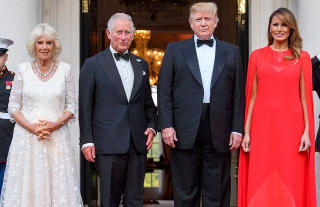 من دون أن ينتبه زوجها... ميلانيا ترامب تدعم ميغان ماركل بطريقة خفية