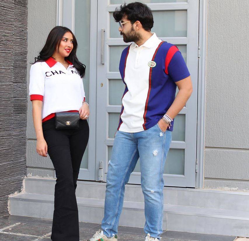 بالصور ة –فرح الهادي وعقيل الرئيسي يغيران شكليهما ليصبحا نسخة عن نجمين عالميين