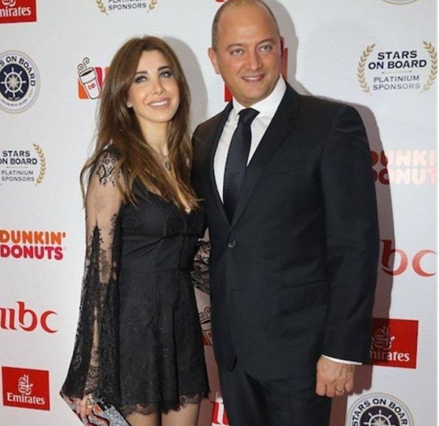 نانسي عجرم وزوجها الطبيب فادي الهاشم