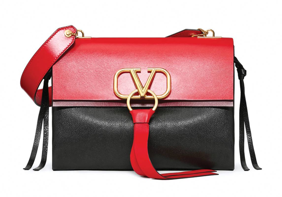 حقيبة جلدية عملية من فالنتينو Valentino