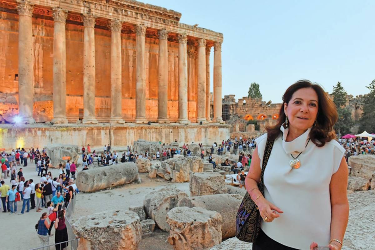 رئيسة مهرجانات بعلبك
نايلة دو فريج:
مهرجانات بعلبك قبلة الأنظار محلياً وعالمياً منذ مئات السنين