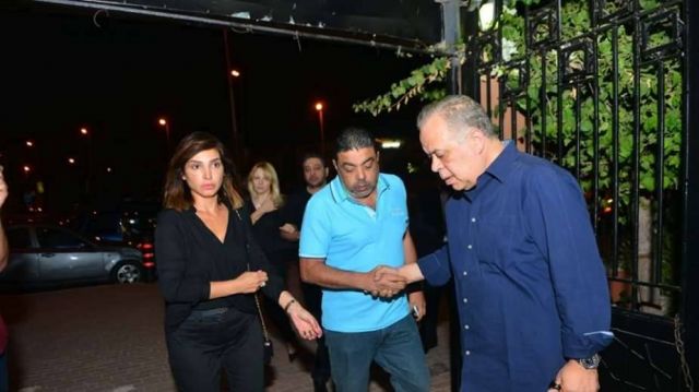 أشرف زكي وروجينا