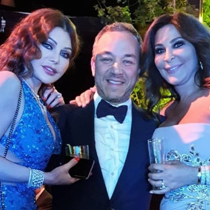 بالفيديو - هيفاء وهبي وإليسا ترقصان معاً