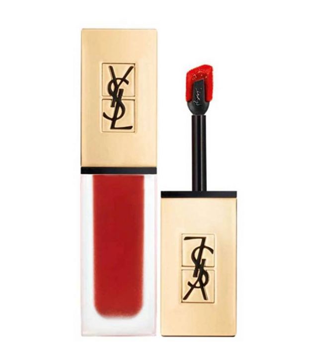 YSL TATOUAGE COUTURE LIQUID MATTE LIP STAIN Grenat No-09  Rules- Rust Red