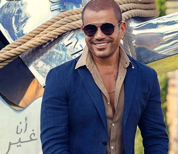 لمن قدم عمرو دياب العزاء؟