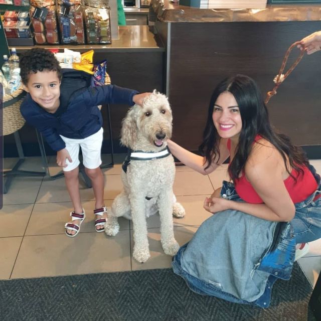 نسرين وابنها