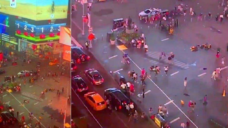 بالفيديو - جنون الرعب يدبّ فجأة والمئات يهربون من وسط نيويورك