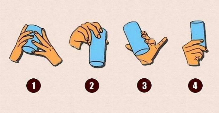 طريقة حملك للكوب تكشف الكثير من اسرار شخصيتك