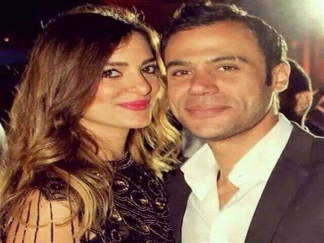 محمد إمام وزوجته