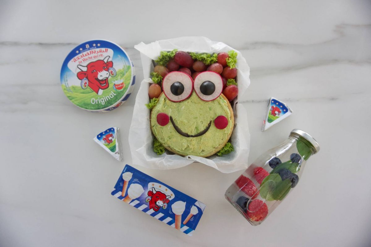 أفكار جميلة للانش بوكس من جبنة البقرة الضاحكة (La Vache qui rit)