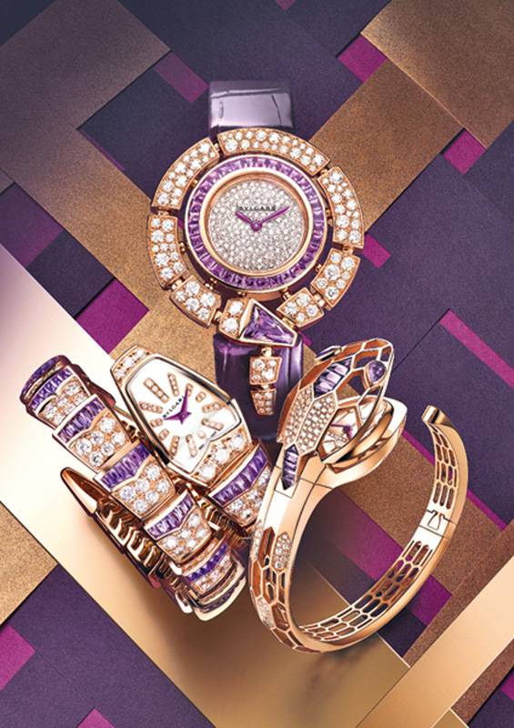 BVLGARI
Serpenti
ساعات أيقونية من حجر الجمشيت