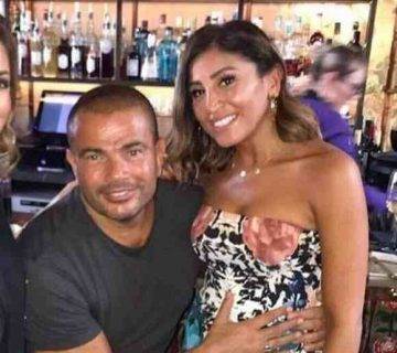 نجمة مصرية تشير إلى زواج عمرو دياب ودينا الشربيني... هل كشفت الأمر؟