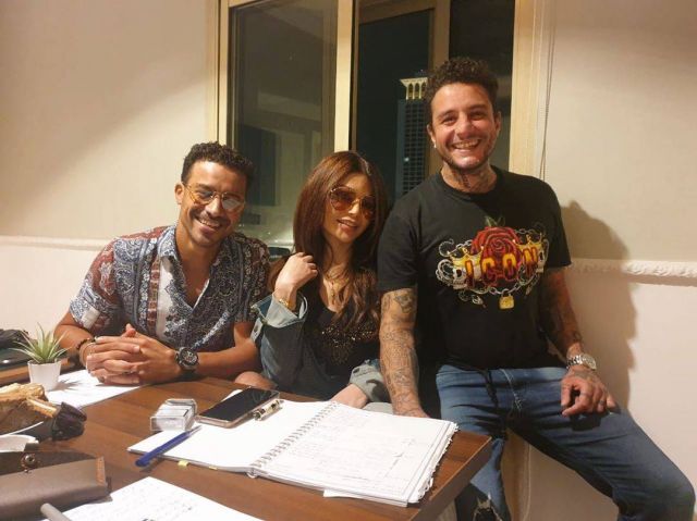 الفيشاوي وهيفاء وأحمد داوود