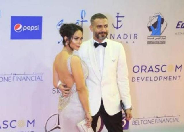 محمد فراج وخطيبته بسنت شوقي