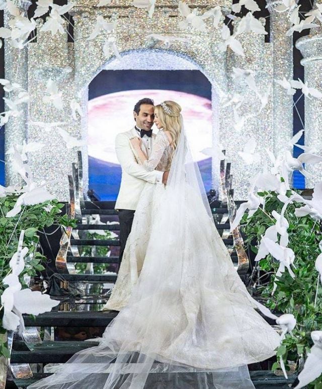 بالصور – التعليق الأول من هنا الزاهد بعد حفل زفافها... هل أعجبها؟